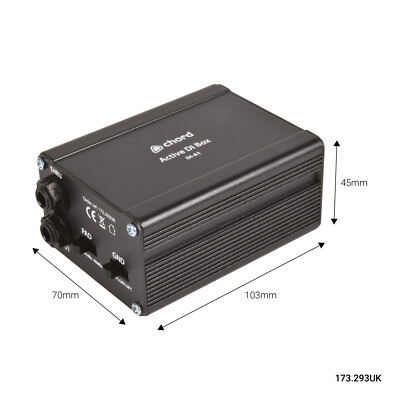 NEU Di Box Direct Injection Box Gitarre/Bass Di Jack XLR Professional