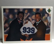 Lou Brock / Rickey Henderson 1991 Upper Deck #636 Baseball Card. Hk04