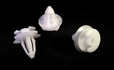 10x BMW Türverkleidung Clips Klip Befestigungsclips Weiß E36 E39 E46 NEU #095