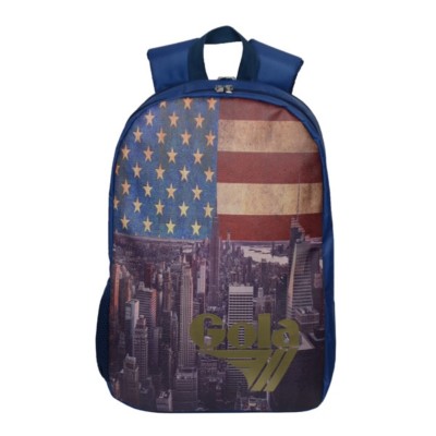 ZAINO GOLA AMERICANO DEAN USA VINTAGE FLAG ZCUB487 DENIM BLUE