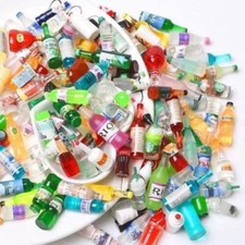Dollouse Miniature 1/12 Scale Mini Wine Bottle Drinks Kitchen Food Bar