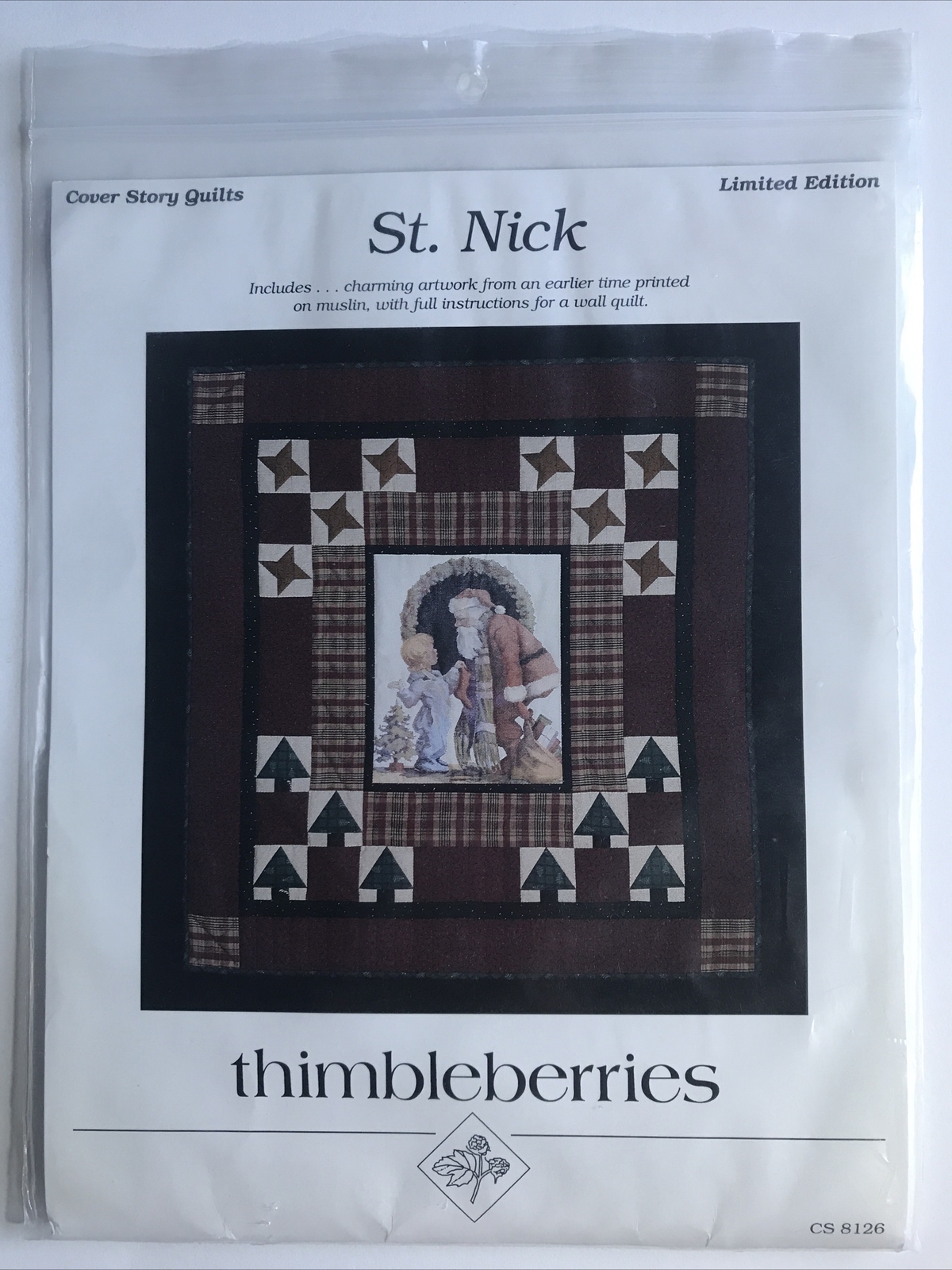 Thimbleberries Cover Story Quilts St Nick Fabric Panel eBay