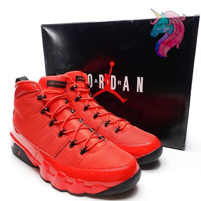 jordan 9 red suede