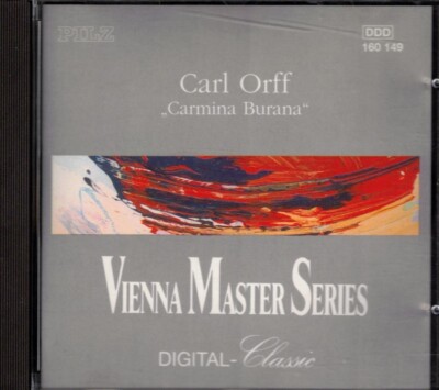 Carmina Burana    Carl Orff     Vienna Master Series Classic - 1991   CD