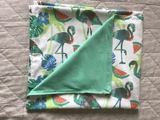 Couverture Bébé en Coton Oeko Tex Deux Faces Création Neuf