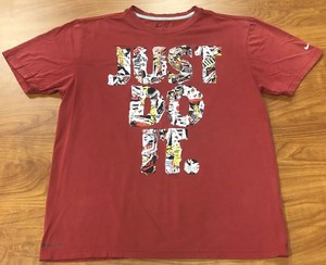 just do it t shirt red