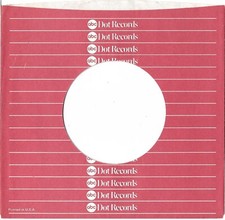 Company 45rpm Sleeve ONLY: ABC Dot Records late 1970's - Excellent