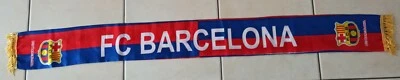 écharpe football FC Barcelona. Barcelone scarf sciarpa - Photo 1/3