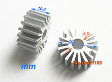 10pcs Mini size 0.5W - 1W Watt LED Aluminium Heatsink Round