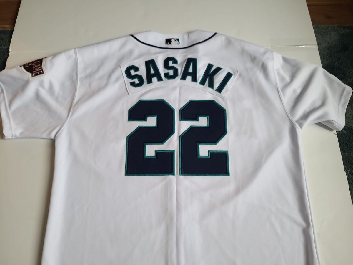 SEATTLE MARINERS 背番号22 SASAKI/ 中古品 Vtg Seattle Mariners Kazuhiro Sasaki #22 2001 All Star Game