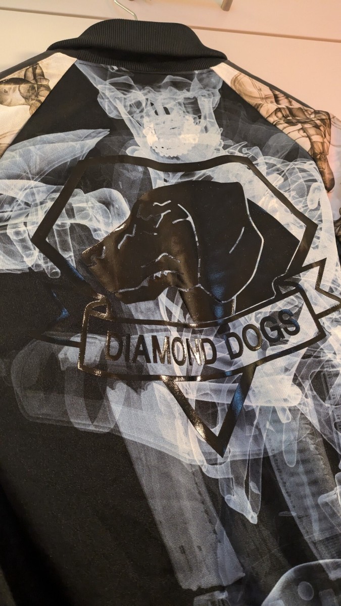 ジャケット・アウター diamond dogs Diamond Dogs Big Boss Black Varsity Jacket - Black Varsity