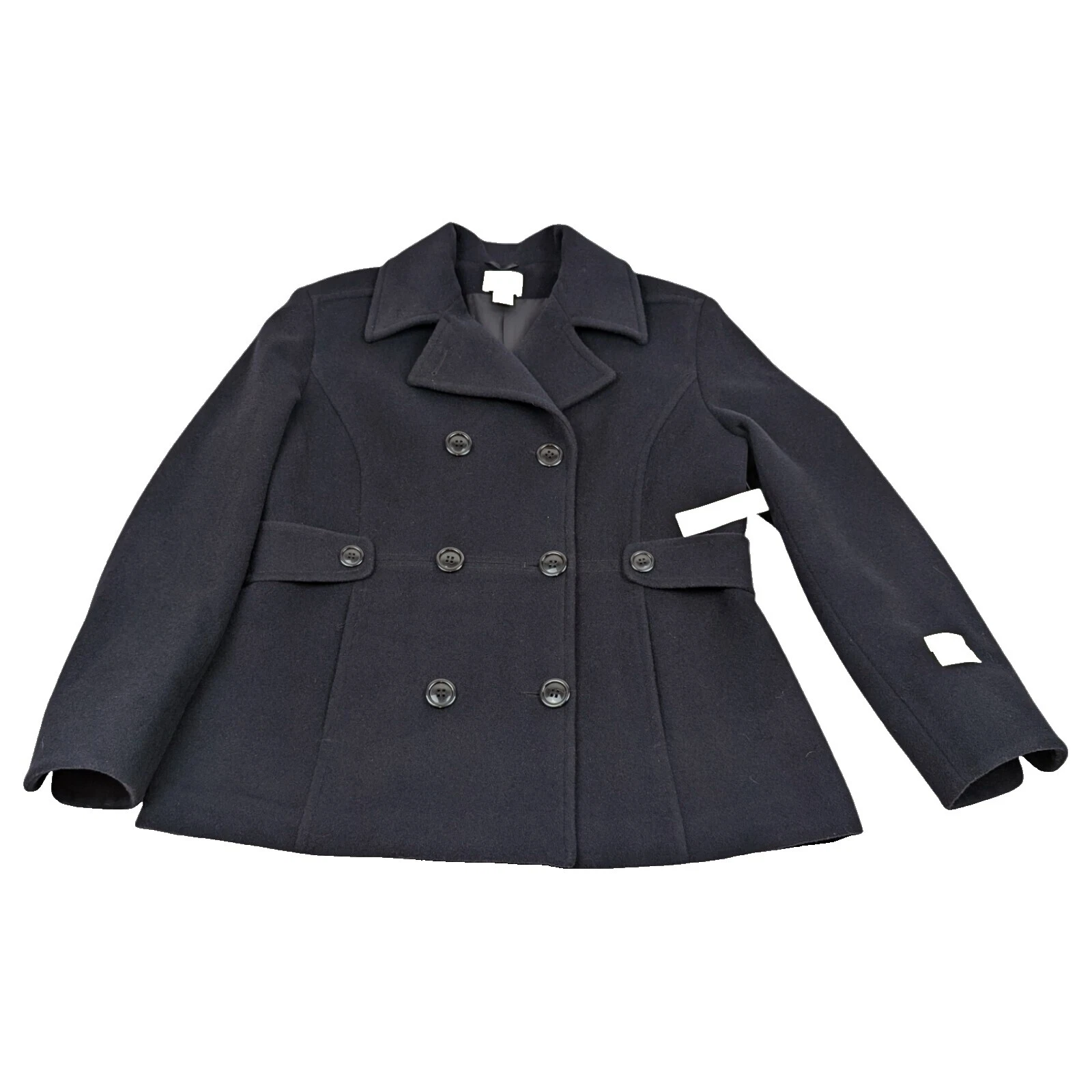 St. John's Bay Pea Coat Casual abrigos, chaquetas y chalecos para Mujeres