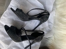 ladies statement shoes size 4 new (Black Sand- Dune)