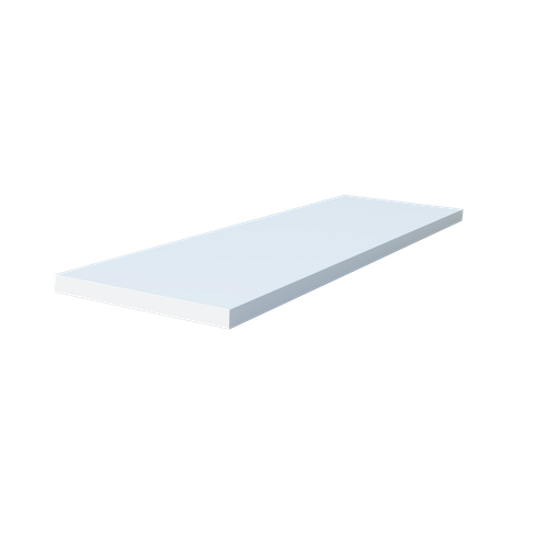 Gloss White Wooden MDF shelf Shelves moisture resistant MDF NEW high