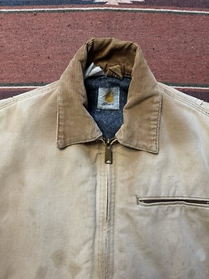 Vintage Tan Carhartt Detroit Jacket | eBay
