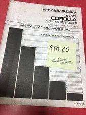 Revue technique Toyota COROLLA