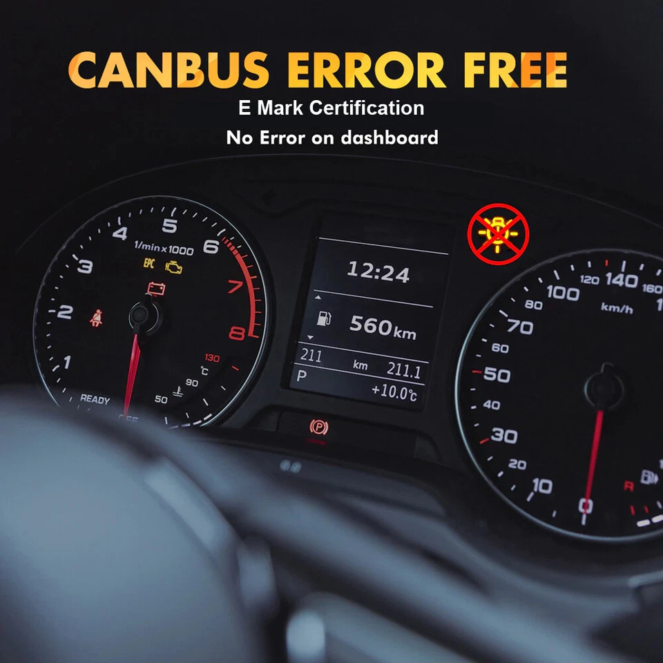 2x LED WHITE BLUE RED Footwell Door Courtesy Interior Light F20 F21 F22 F30 F31 - Image 2 of 4