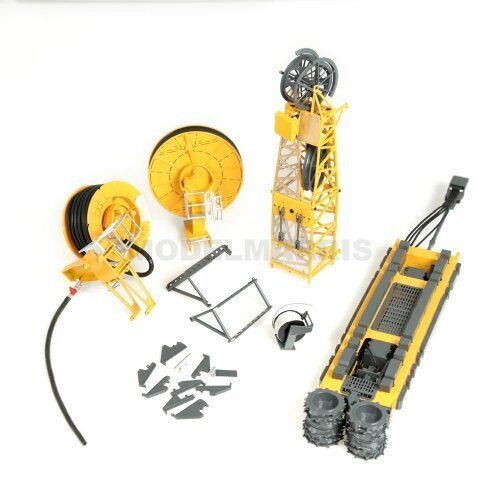 NZG 10461 Set Accessories Liebherr HS8130.1 Milling Machine 1:50 - Picture 1 of 2