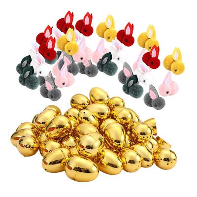 Goldene Ostereier Spielzeug Goodie-Füller für Partyzubehör Klassenzimmer Belohnungen