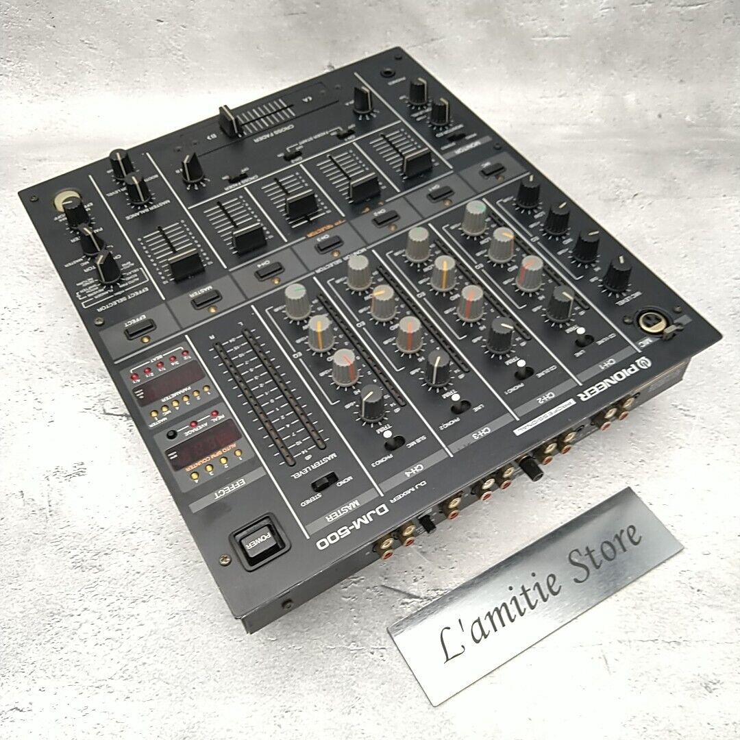 Pioneer DJ DJM-500 4-channel Performance Mixer Professional Pioneer DJ DJM-500 4-channel Performance Mixer Professional
