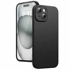 Slim Case for iPhone 15 Plus 6.7-Inch with Camera Lens Full Cover Protection