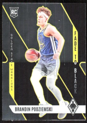 2023-24 4044E PANINI PHOENIX FADE TO BLACK BRANDIN PODZIEMSKI