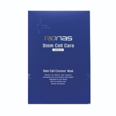 RONAS STEM CELL CARE シートマスク　19枚セット RONAS] Stem Cell Wrinkle Coconut Mask 30g x 5sheets