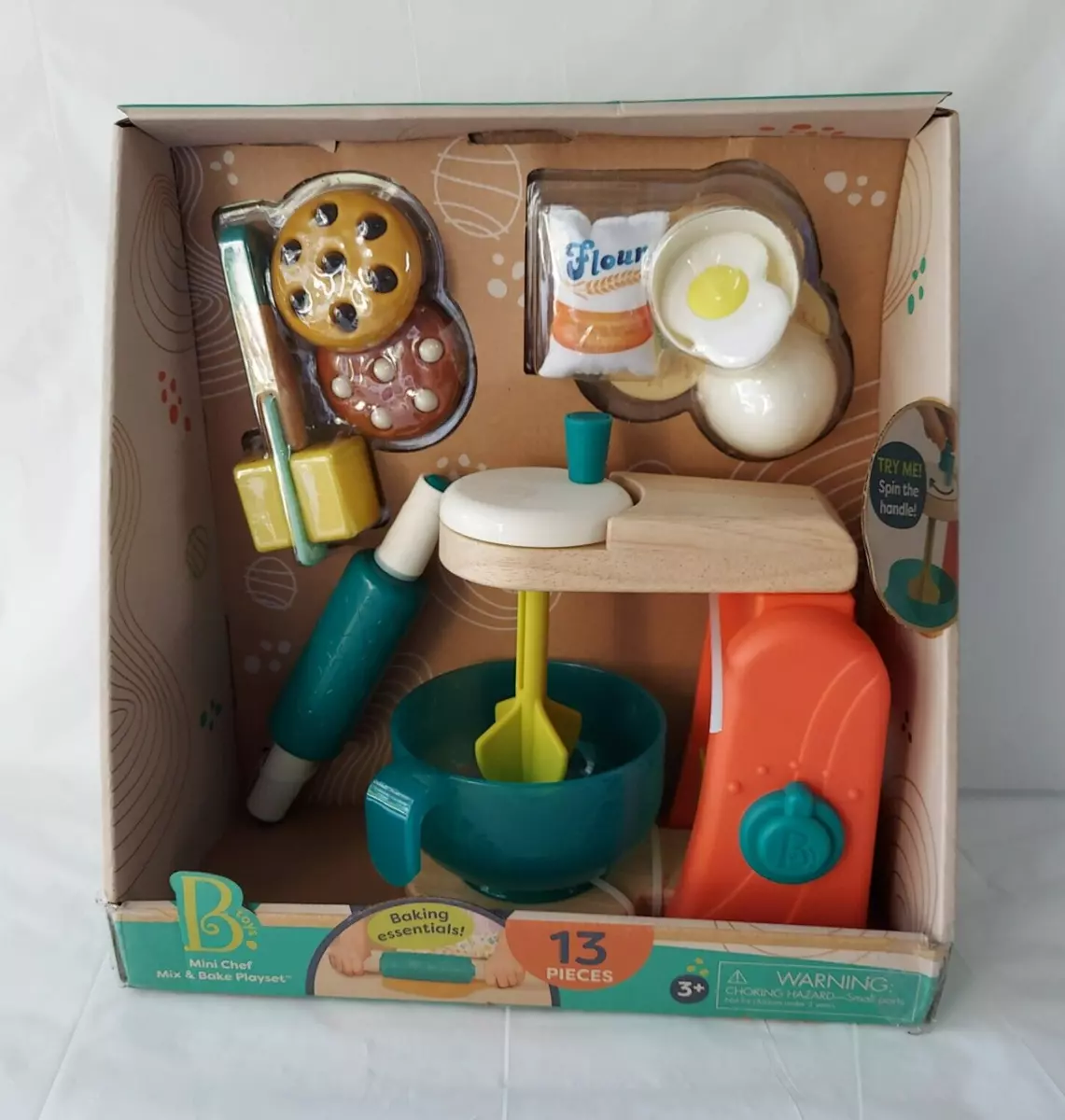 Mini Chef - Mix & Bake Playset, Baking Play Set