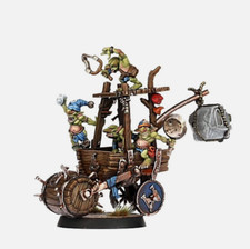 Warhammer Blood bowl CRUD CREEK NOSEPICKERS Goblin Snotling Grotz Pump Wagon *A4