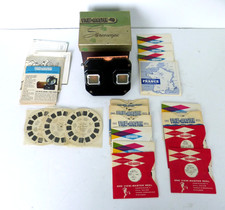 Vintage 1950's Sawyer's View-Master Stereoscope Papers With 16 Reels