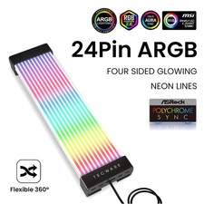 Customizable RGB Cable Kit | Sync with Motherboard | Black