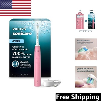 Advanced Sonic Toothbrush with Pressure Sensor & Dual Settings - Deep Pink Model