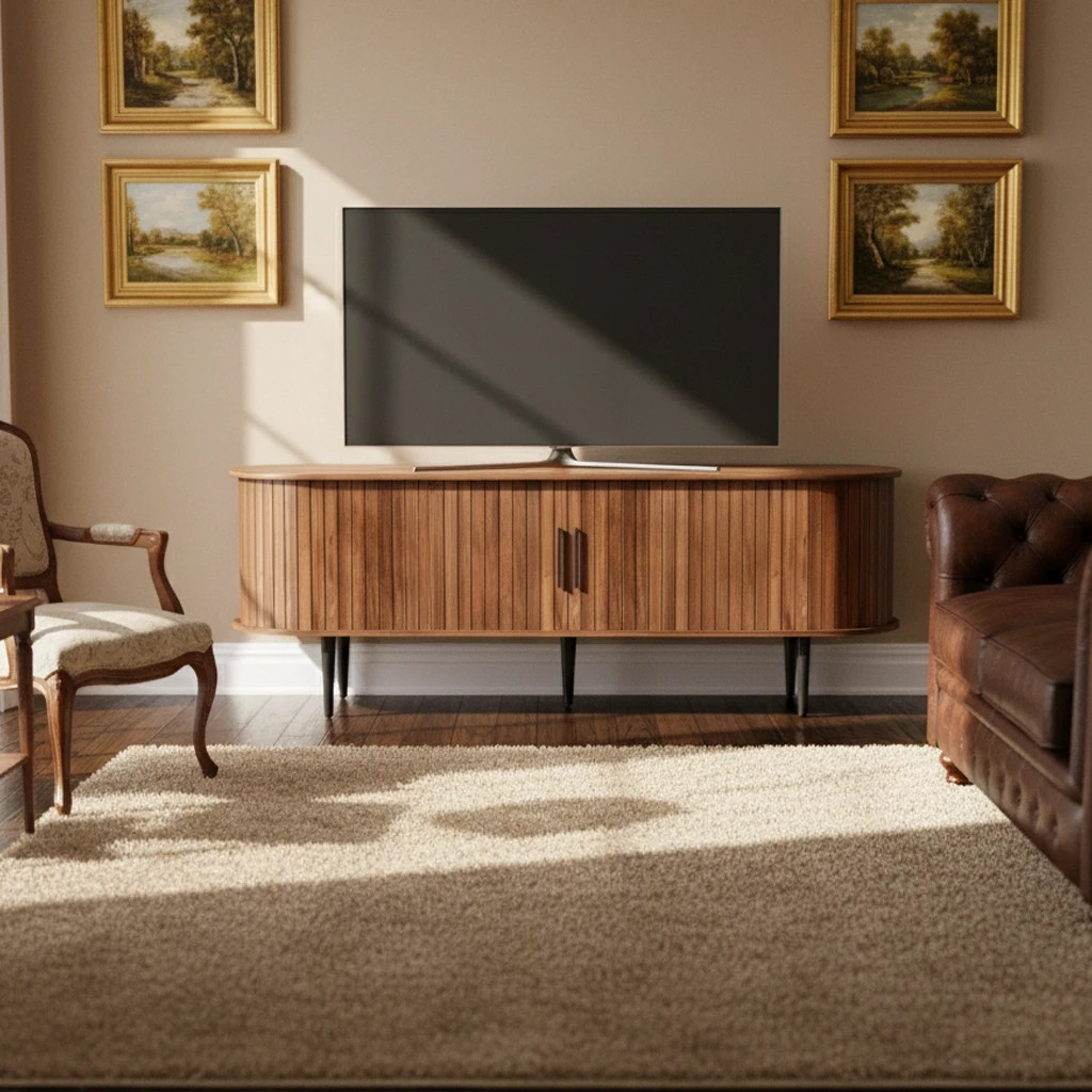 With Sliding Doors For Living Room