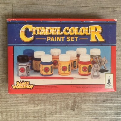 Warhammer Citadel Color Paint Set Box komplett selten