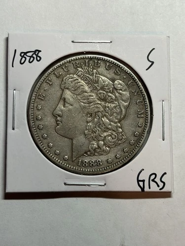 1888-S MORGAN SILVER DOLLAR NICE XF TOUGH DATE SAN FRANCISCO MINT