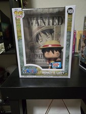 Funko Pop Monkey D Luffy NYCC 2023 Wanted Poster Shared Exclusive
