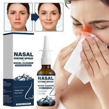 Iodine Nasal Spray, Nasal Iodine Nasals Cleanse Refreshes Your Nasals Passages