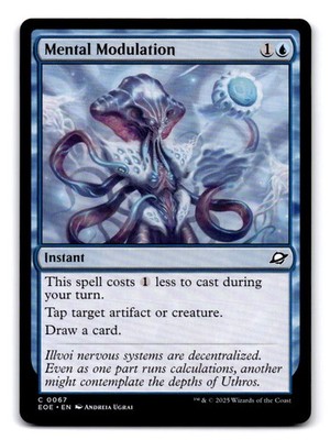 Mental Modulation 67 Common Edge of Eternities Magic: The Gathering Near Mint