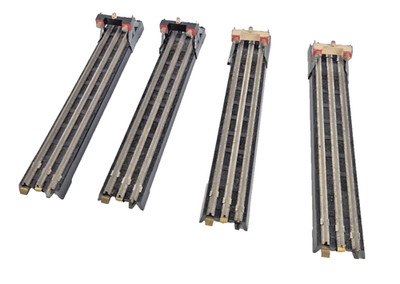 Restposten 4 TTR Trix Twin Railway Bakelit Puffer Stop Gleis Sammlerstück ohne Karton