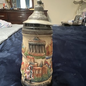 Zoller & Born German Lidded Stein Breweriana Limited Edition