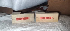 Masonry BRIXMENT     3 In. Wood Line Blocks (Pair) 