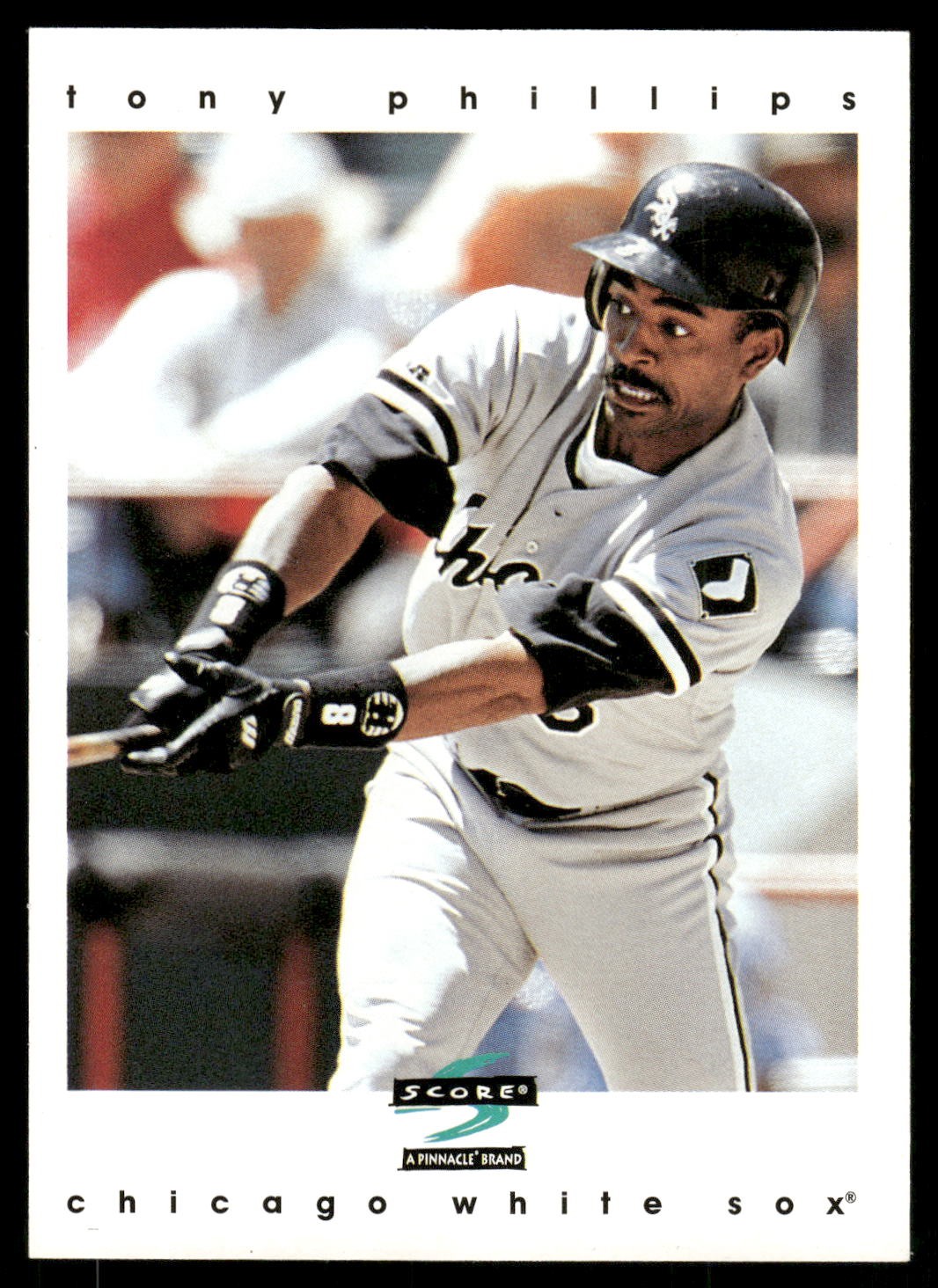 1997 Score #214 Tony Phillips Artist's Proof White Border
