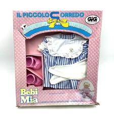 GIG GALOOB BEBI MIA ABITO DRESS  1985  SET CORREDO BABY TALK OUTFIT NEW # GW
