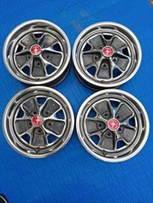 1966 Mustang Styled Steel Wheels 14x5 Set