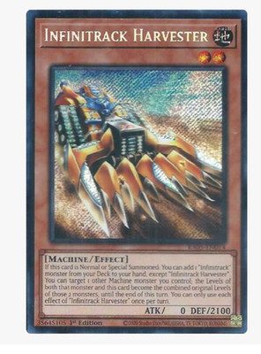 Infinitrack Harvester - RA05-EN014 - Secret Rare - NM/M