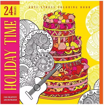 4823089206707 Kolorowanka antystresowa 200x200 12 Holiday Time Fresh