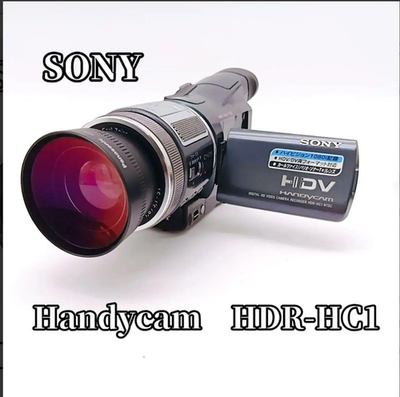 Sony HDR-HC1 HDV Camcorder MiniDV Video Camera Carl Zeiss Charger