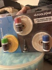 Hartmetall Polieren 7 Stück Kit Toolzone Edelstahl Eisen BBQ Werkzeuge Kratzer