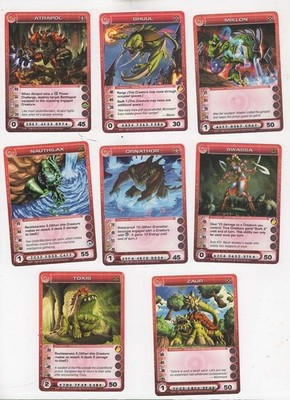 Chaotic lot #018. 8 Underworld creature cards.