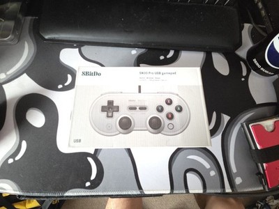 8BitDo SN30 Pro USB Wired Gamepad Gray Edition